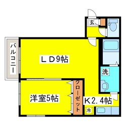 元町駅 徒歩10分 4階の物件間取画像